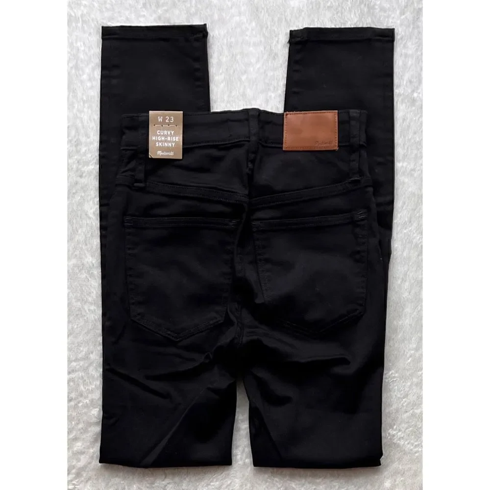 NWT Madewell Curvy High-Rise Skinny Jeans in Carbondale Wash, Size 23